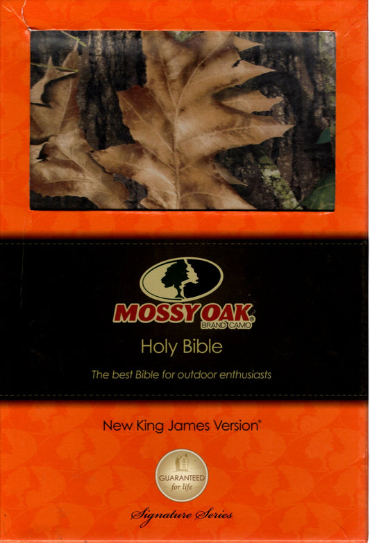Thomas Nelson NKJV® Mossy Oak® Brand Camo Bible - Leathersoft (Camouflage)