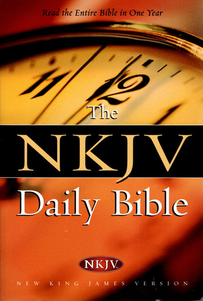 Thomas Nelson NKJV® - The NKJV® Daily Bible - Softcover