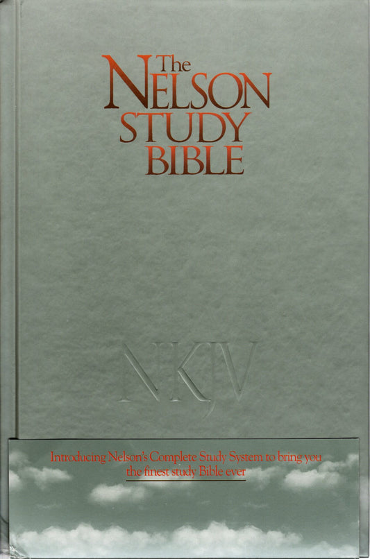 Thomas Nelson NKJV® The Nelson Study Bible - Hardcover