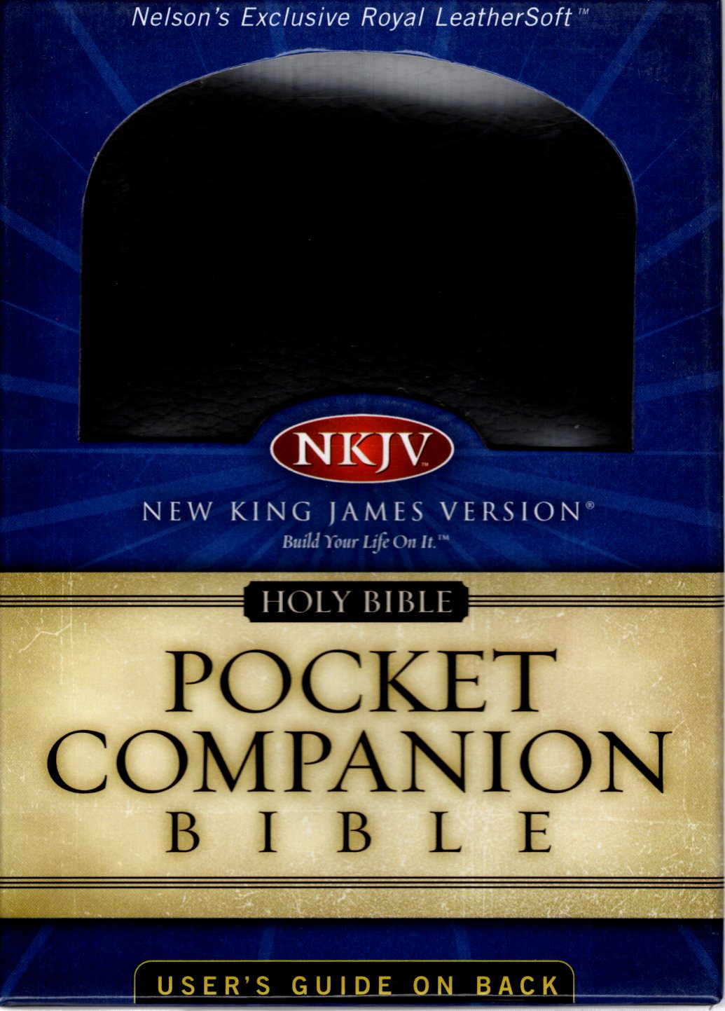 Thomas Nelson NKJV® Pocket Companion Bible - Royal Leathersoft™