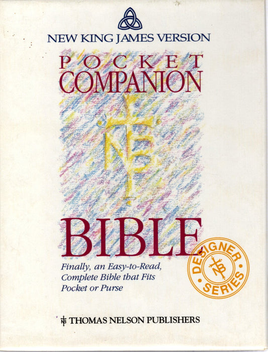 Thomas Nelson NKJV® Pocket Companion Bible - Bonded Leather (Tan)