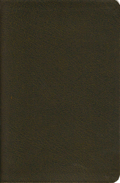 Thomas Nelson NKJV® Single-Column Bible - Distressed Bonded Leather (Black-Brown)