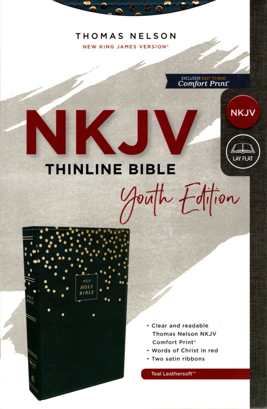 Thomas Nelson NKJV® Thinline Bible Youth Edition - Leathersoft™