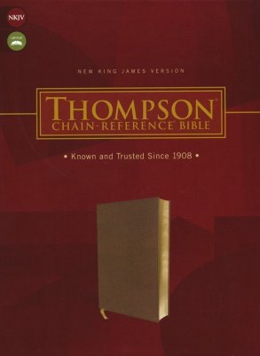 Zondervan NKJV® - Thompson® Chain-Reference Bible - Leathersoft™ (Brown)