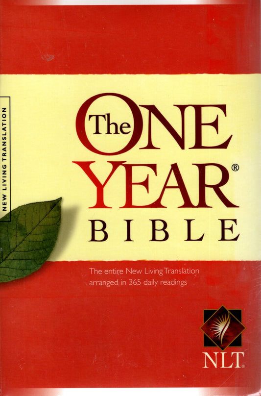 Tyndale Publishers NLT® - The One Year® Bible - Paperback