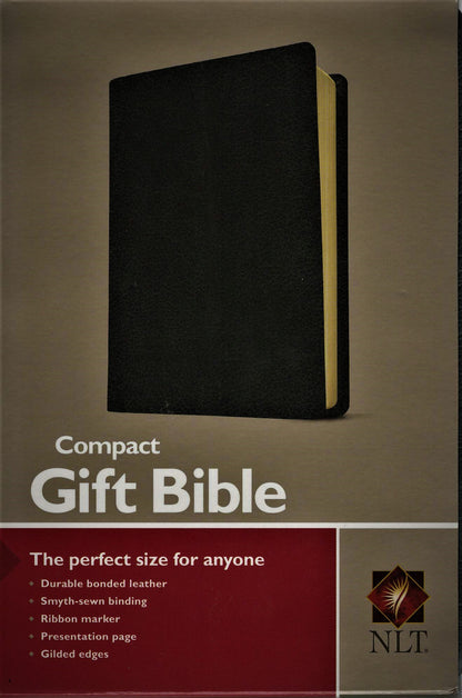 Tyndale NLT® Compact Gift Bible - Bonded Leather
