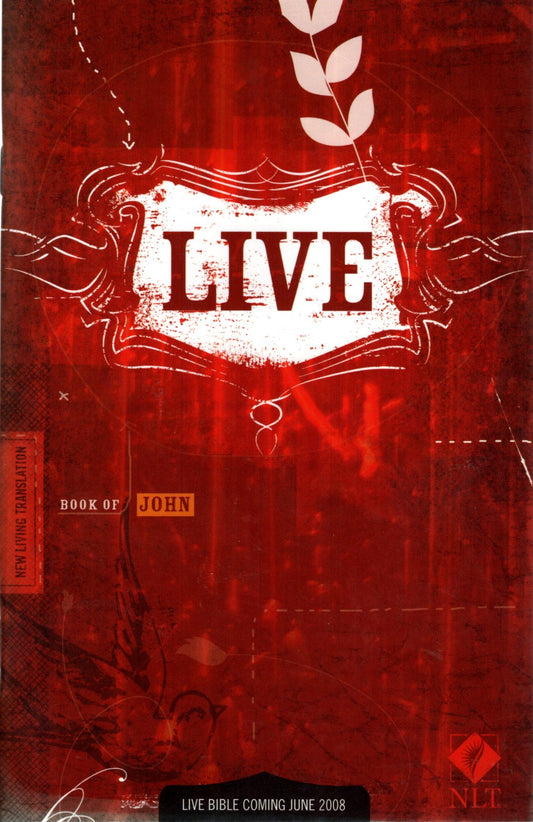 Tyndale NLT® LIVE Book of John (Sampler) - Softcover Paperback