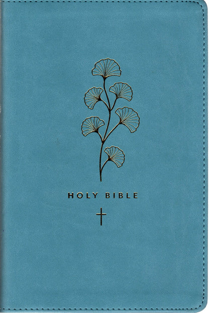 Tyndale NLT® Premium Gift Bible - Leatherlike™ (Teal Cross)