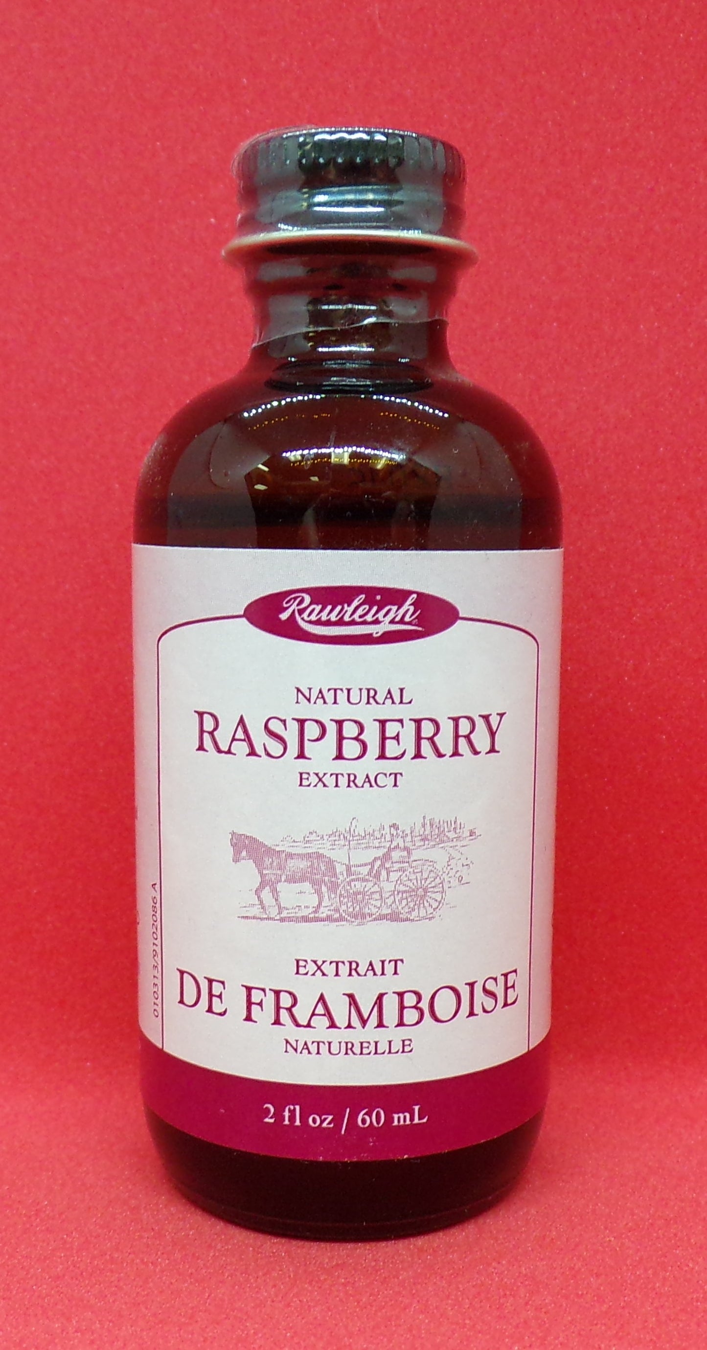 WT Rawleigh® - Natural Flavoring Extracts (Cinnamon & Raspberry) and Artificial Flavoring (Almond, Maple, & Strawberry) - 2 fl. oz. Bottles (60 mL)