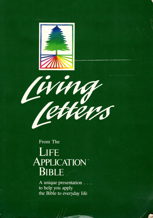 Billy Graham Evangelistic Association - The Living Bible® (*1971) Living Letters from the Life Application® Bible (**1989) - Paperback (Kivar)