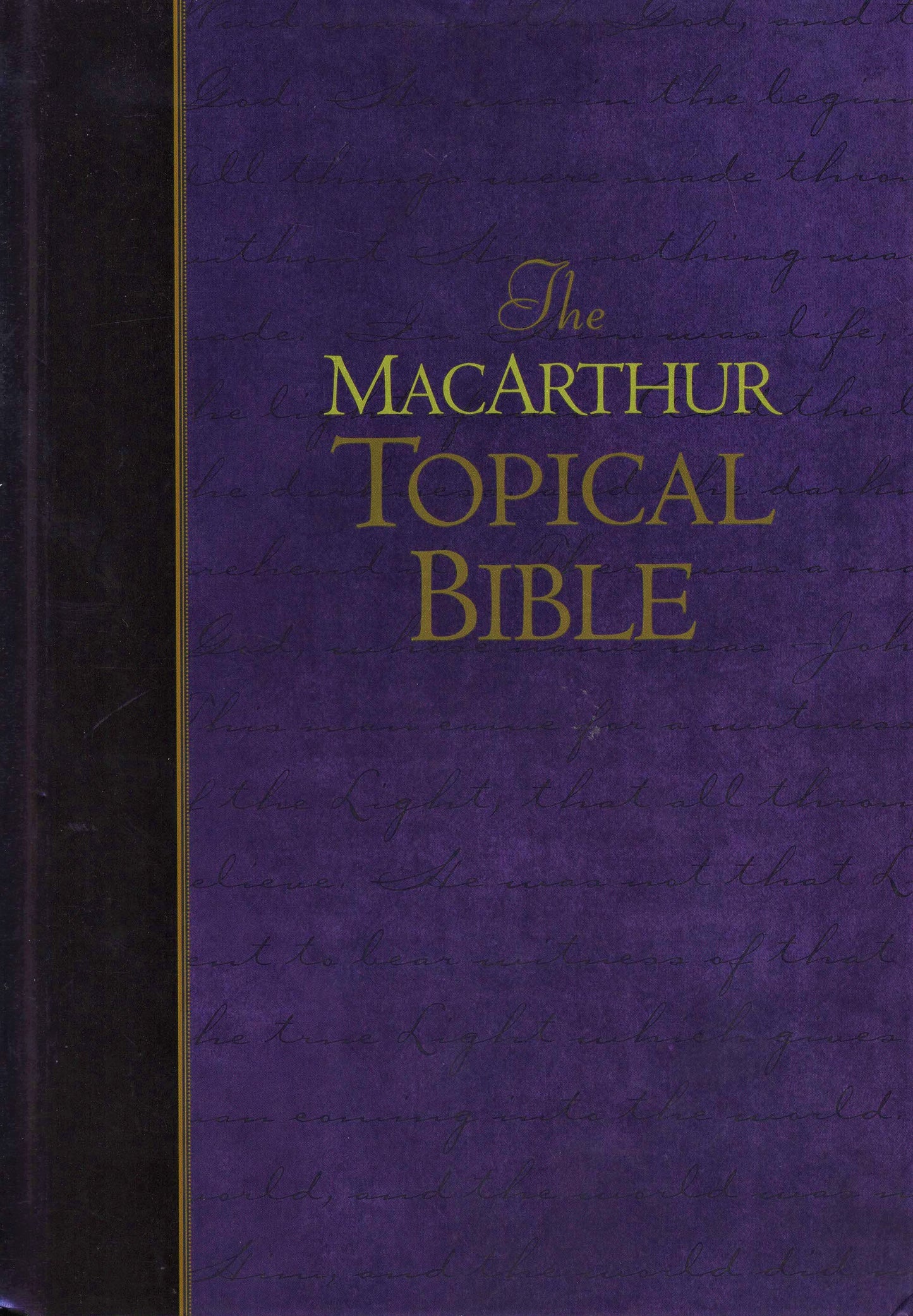 Word Publishing NKJV® The MacArthur Topical Bible - Hardcover