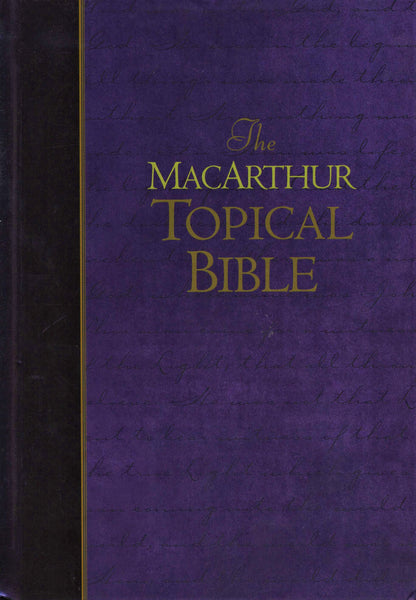 Word Publishing NKJV® The MacArthur Topical Bible - Hardcover